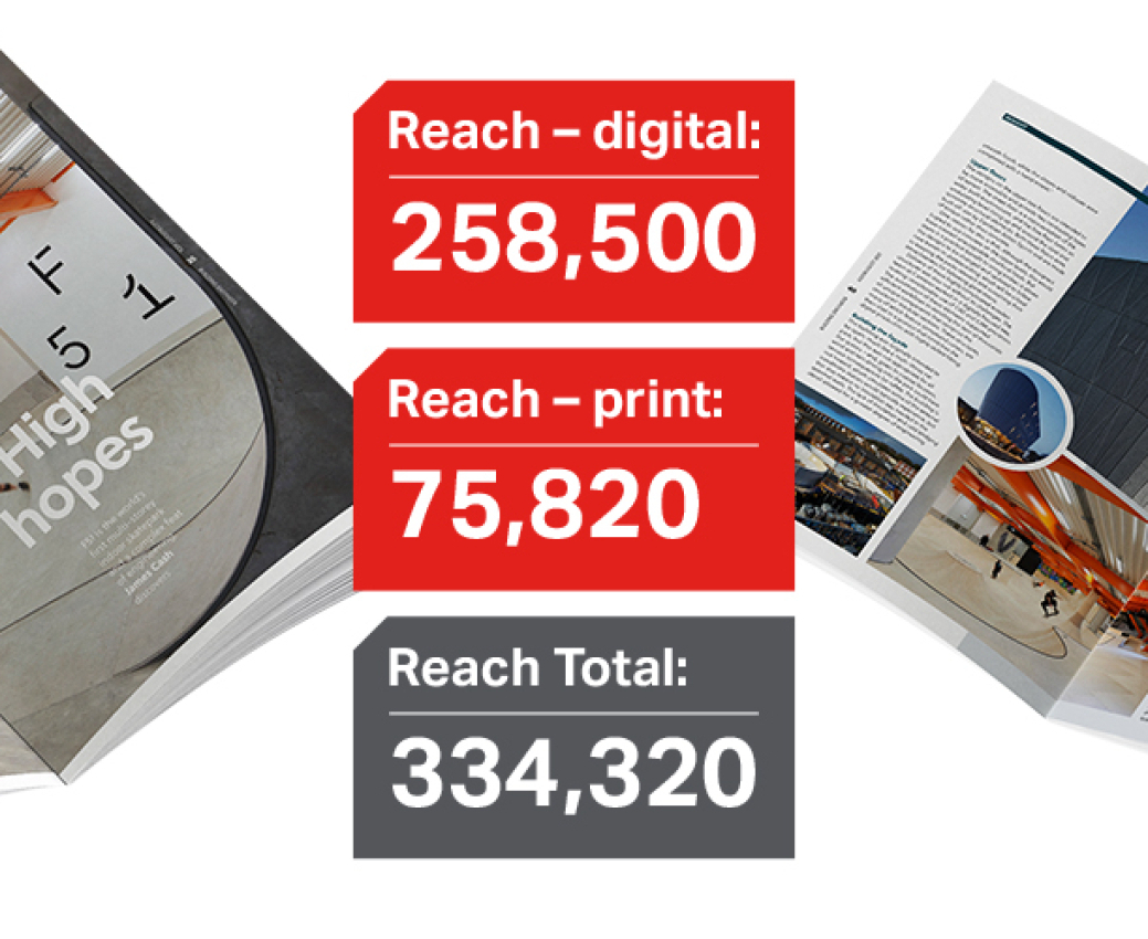 Two industry publications showcasing the PR coverage of F51 alongside some PR coverage statistics
