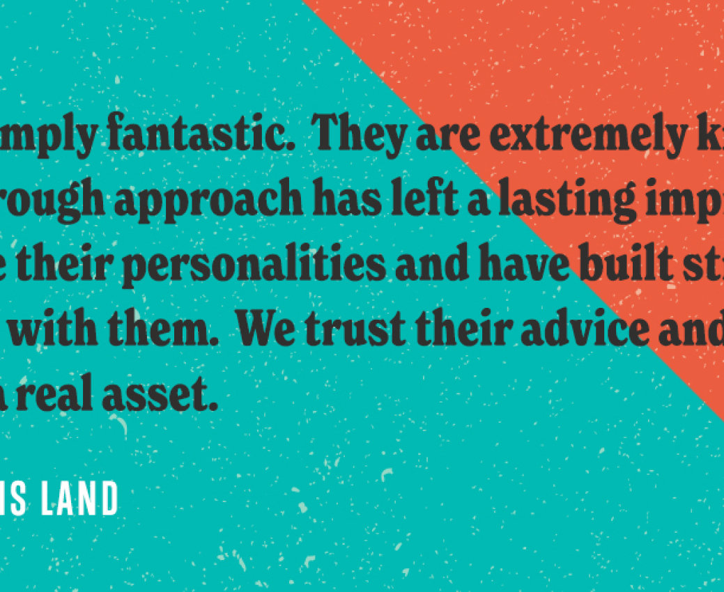 Client testimonial from This Land